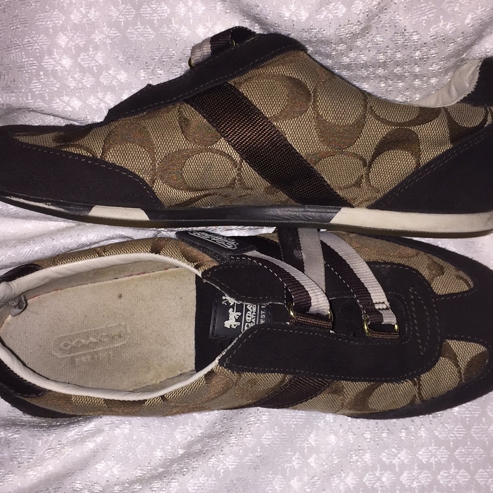 Coach sneakers 7.5 used